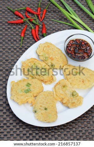 Indonesian Fried Tempe Stock Photo 216857200  Shutterstock