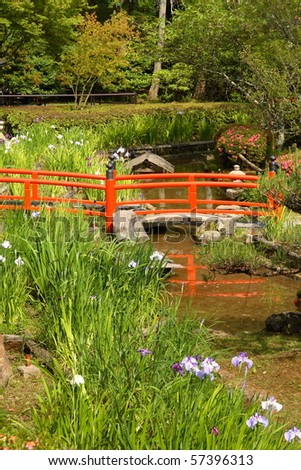 Red Japanese Garden Bridge beautiful japanese garden lake red bridge stock photo 102266890 Red Japanese Garden Bridge beautiful japanese garden lake red bridge stock photo 102266890