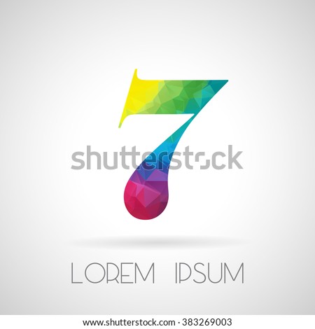Colorful Polygon Vector Background Stock Vector 206944339 - Shutterstock