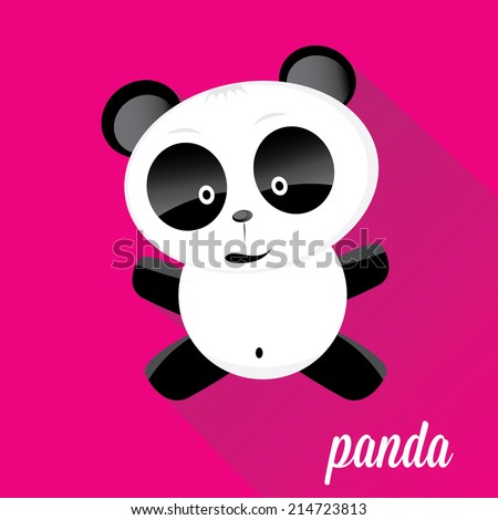 Cute Panda Bears Stock Vector 50991793 - Shutterstock