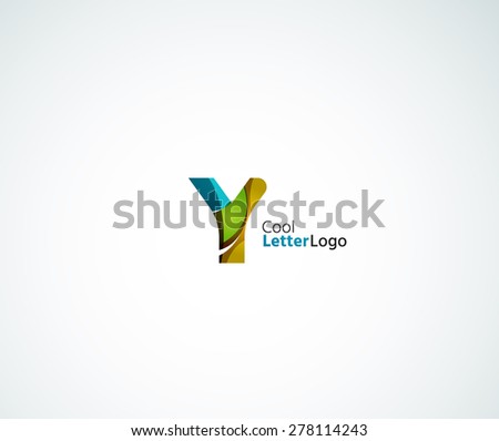 Vector Alphabet Letter Logo Created With Transparent Colorful Overlapping Geometric Shapes Waves And Flowing Vector Alphabet Letter Logo Created With Transparent Colorful Overlapping Geometric Shapes Waves And Flowing