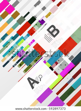 Colorful Background Designed Elegant Abstraction Vector Stock Vector ...
