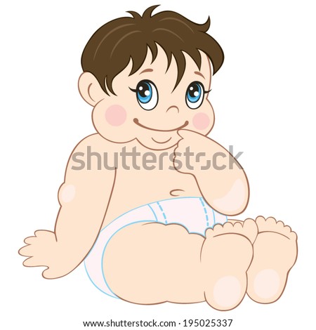 Vector Illustration Cartoon Cute Baby Shutterstock