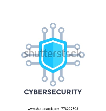 Cyber Security Vector Logo Shield Stock Vector 683899957 - Shutterstock