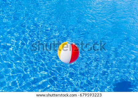 Pool Water With Beach Ball beach ball floating blue clear water stock photo 37953973 Pool Water With Beach Ball beach ball floating blue clear water stock photo 37953973
