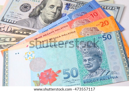 Hong Kong Macau Dollar Bank Notes Stock Photo 106003178 