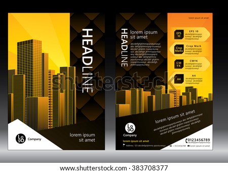 Architecture Design Brochure brochure template design concept architecture design stock vector Architecture Design Brochure brochure template design concept architecture design stock vector