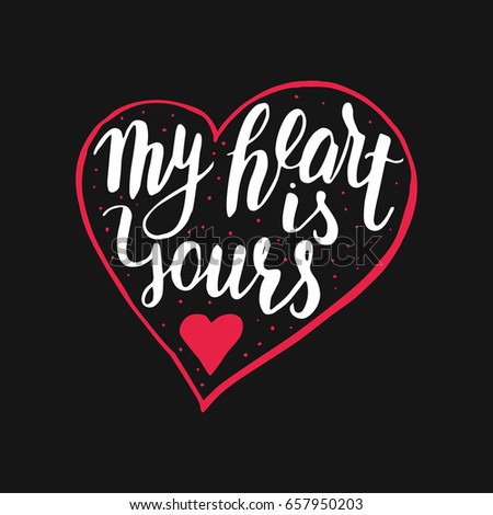 Download Heart Shape Letters Stylized Heart Love Stock Illustration ...