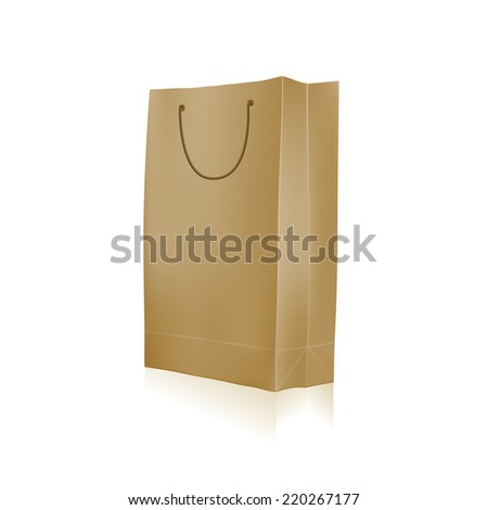 Set Colorful Empty Shopping Bags Isolated Stock Vector 569818330 ...