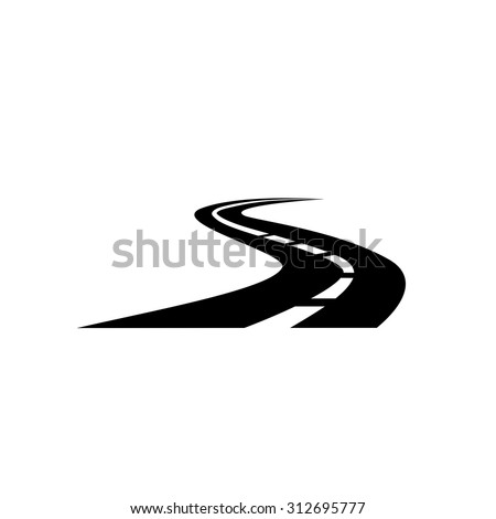 Road Icon Vector Stock Vector 342079661 - Shutterstock