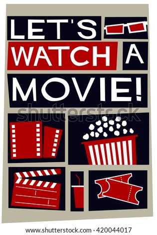 Cinema Tickets Invitation Design Template Stock Vector 217775920