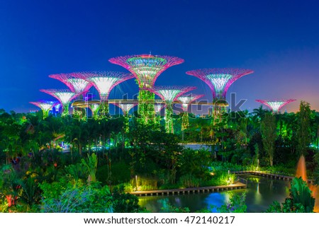 Garden By The Bay Night singapore sept 07 night view supertree stock photo 112669877 Garden By The Bay Night singapore sept 07 night view supertree stock photo 112669877