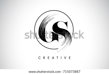 Abstract Letter G Logogold Beauty Salon Stock Vector 