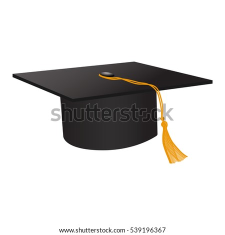 Graduation Cap Vector Stock Vector 111432335 - Shutterstock