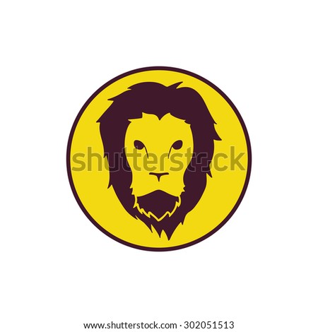 Animal Lion Vector Icon Logo Stock Vector 505899655 - Shutterstock