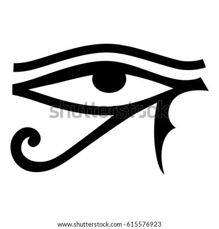 Eye Horus Symbol Egyptian God Horus Stock Illustration 57091441 ...