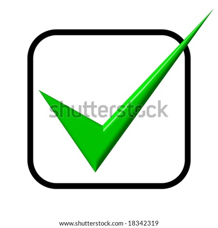 Tick Symbol Stock Illustration 18342319 - Shutterstock