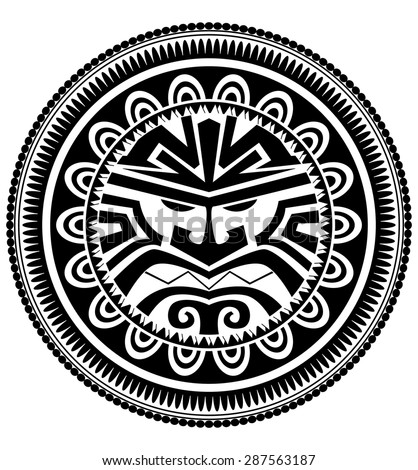 Traditional Maori Taniwha Tattoo Design Editable Stock Vector 144778729 ...