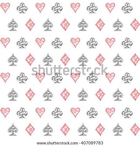 Blackjack card patterns