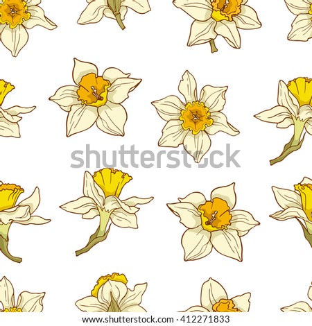 daffodils and patterns daffodils and patterns