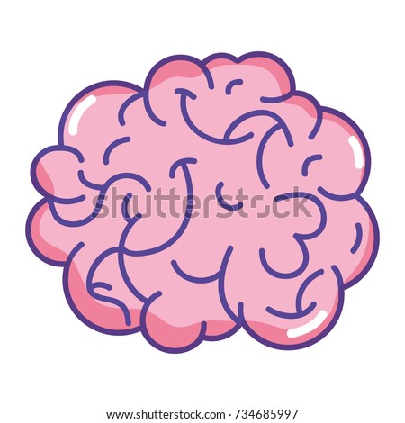 Splattered Pink Brain Puddle Vector Stock Vector 56360314 - Shutterstock