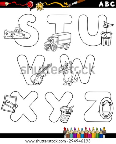 Black White Cartoon Vector Illustration Violin Stock Vector 171669833 ...