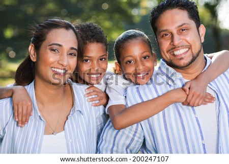 Portrait African American Family Looking Very Stock Photo 146431496 ...