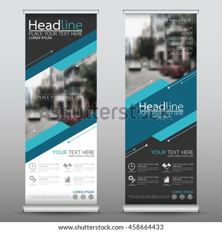 donor desain spanduk darah Flyer Vector Roll Blue Business Stock Brochure Banner