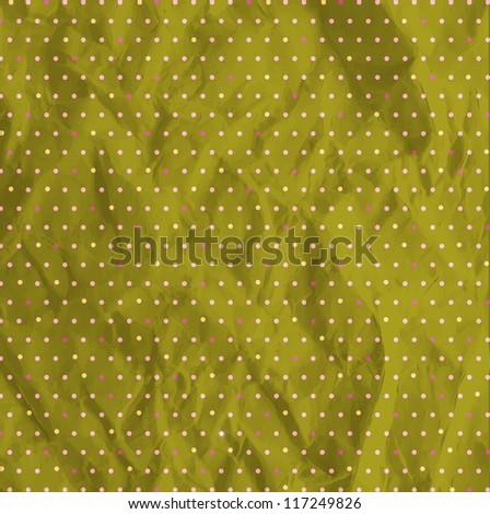 Blue Green Polka Dot Pattern Party Paper Customized Letterhead