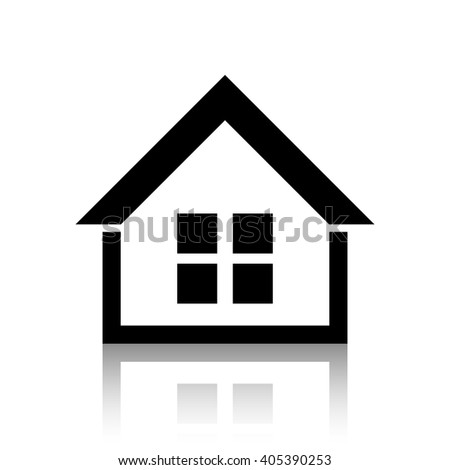 Continuous Line Drawing House Stock Vector 508922740 - Shutterstock