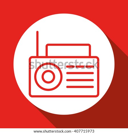 Music Concept Icon Design Vector Illustration Stock Vector 471120821