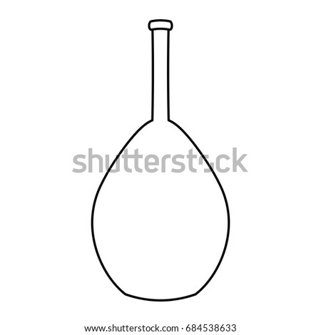 Chemical Flask Illustration Drawing Engraving Ink Stock Vector ...