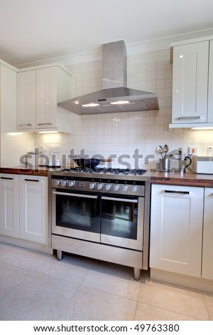 Modern Kitchen Range contemprary cream colored modern kitchen range stock photo Modern Kitchen Range contemprary cream colored modern kitchen range stock photo
