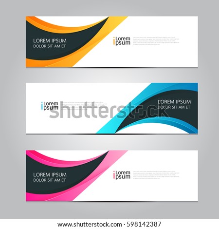 Vector Design Banner Background Stock Vector 587554796 - Shutterstock