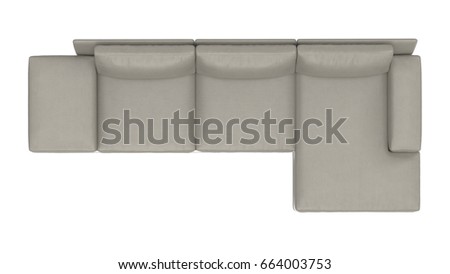 Modern Sofa White Fabric Draped Fabric Stock Photo 451249819 - Shutterstock