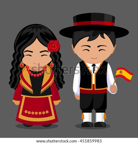 Nepalese National Dress Flag Man Woman Stock Vector 450793501 ...