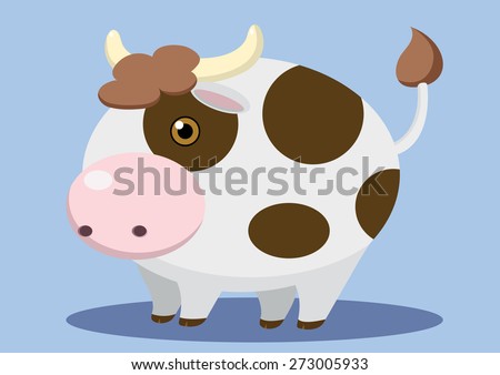 Cute Farm Animals Set Stock Vector 73906894 - Shutterstock