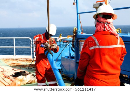 Fire Fighting Foamwater Gun Onboard Tanker Stock Photo 33058855 ...