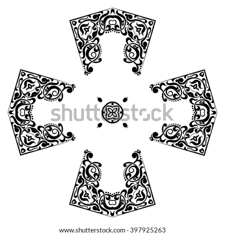 abstract symbol cross logo template churches stock vector abstract symbol cross logo template churches stock vector