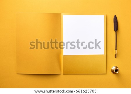 presentation folder mockup