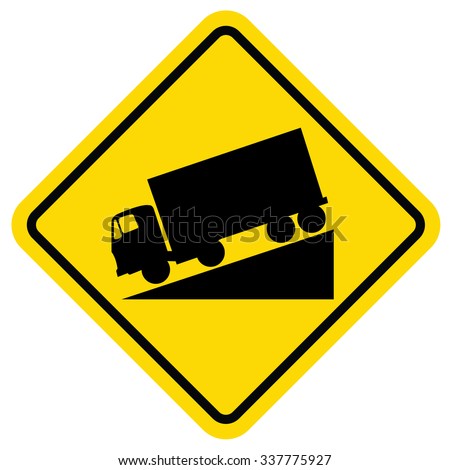 Road Sign United States Warning Drivers Stock Illustration 390624823 ...