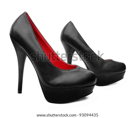 Black Green Pink Colorful High Heels Stock Photo 97730888 - Shutterstock