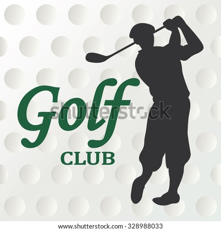 Golfer Graphic Illustration Stock Vector 276947 - Shutterstock
