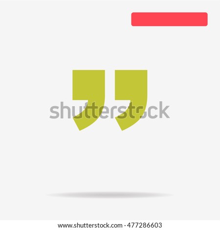 Quotation Mark Speech Bubble Stock Vector 161704901 - Shutterstock