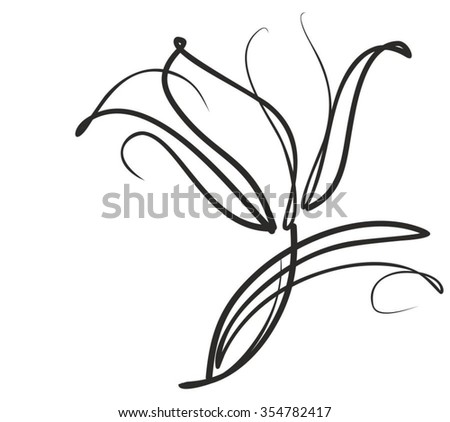 Rosebuds Vector Illustration Stock Vector 80323498 - Shutterstock