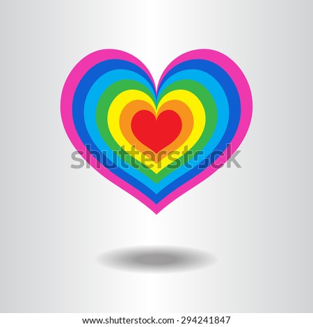 Download Free Svg Lgbt Pride Sublimation Heart Big Set Best Free Icon Download Svg File