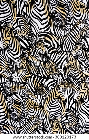 Exotic Art Deco Pattern Zebra Motif Stock Vector 358159544 - Shutterstock