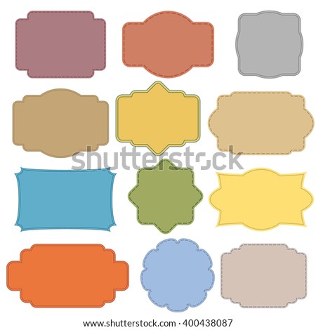 Speech Bubbles Set Stock Vector 82919893 - Shutterstock