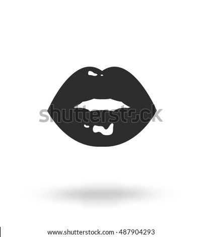 Color Silhouette Female Eyes Closed Eyebrow Stock Vector 582278851 ...