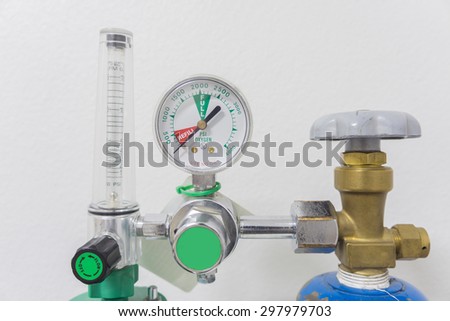 Full Oxygen Tank Gauges Hospital Stock Photo 297979712 - Shutterstock